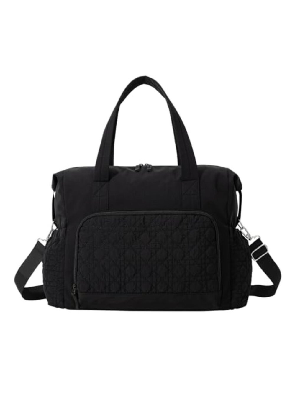 Puffer Duffel Bag Gym Weekender Travel Tote Nylon Waterproof 24L
